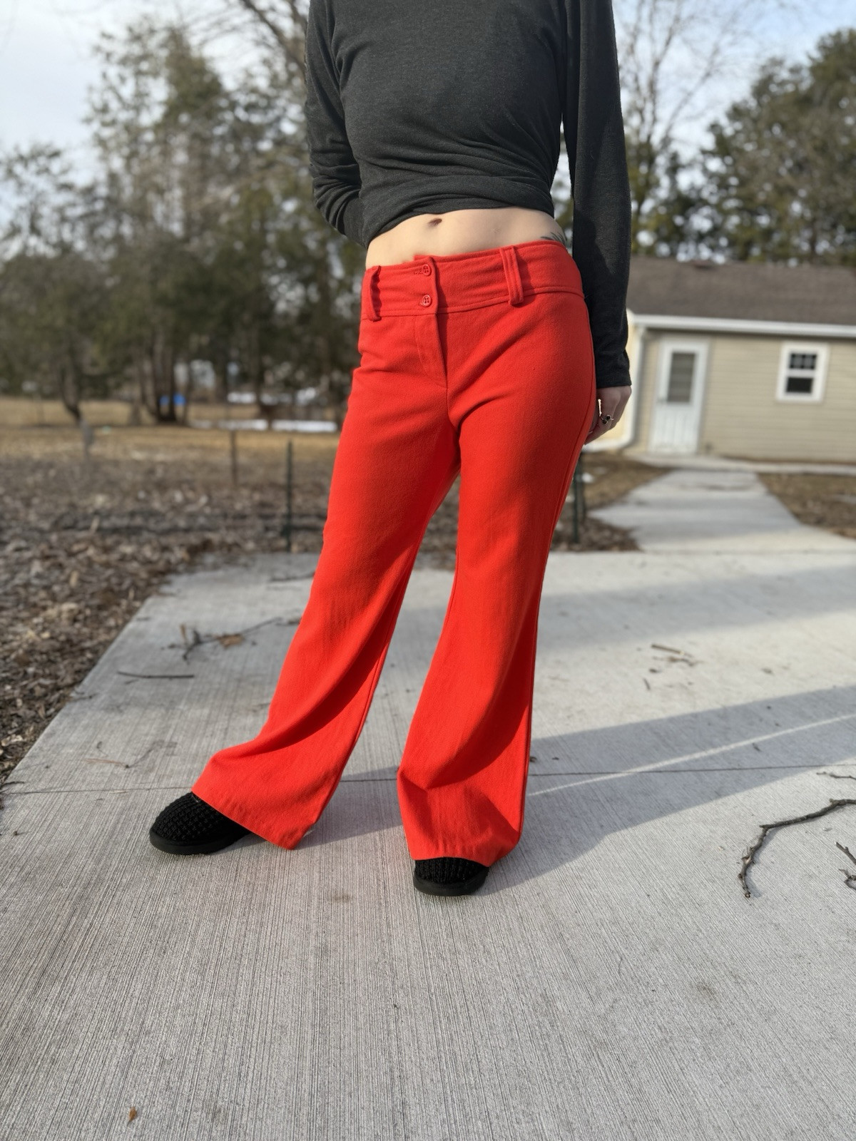 Vintage 70s Bobbie Brooks 5 Piece Wool Plaid Set Bell bottoms
