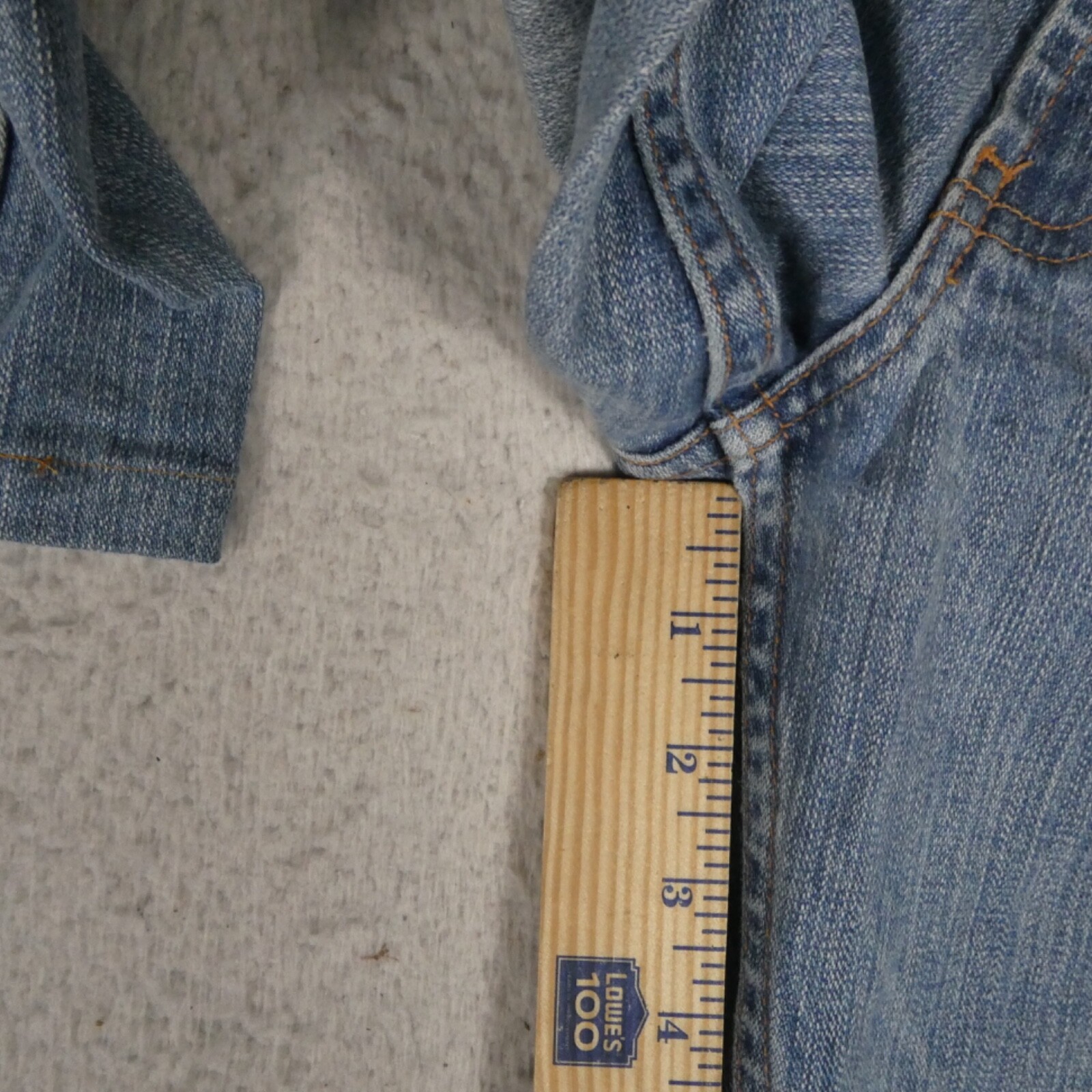 Vintage Armani Exchange Jeans Women Size 8R Light Blue Denim Wash Made in USA