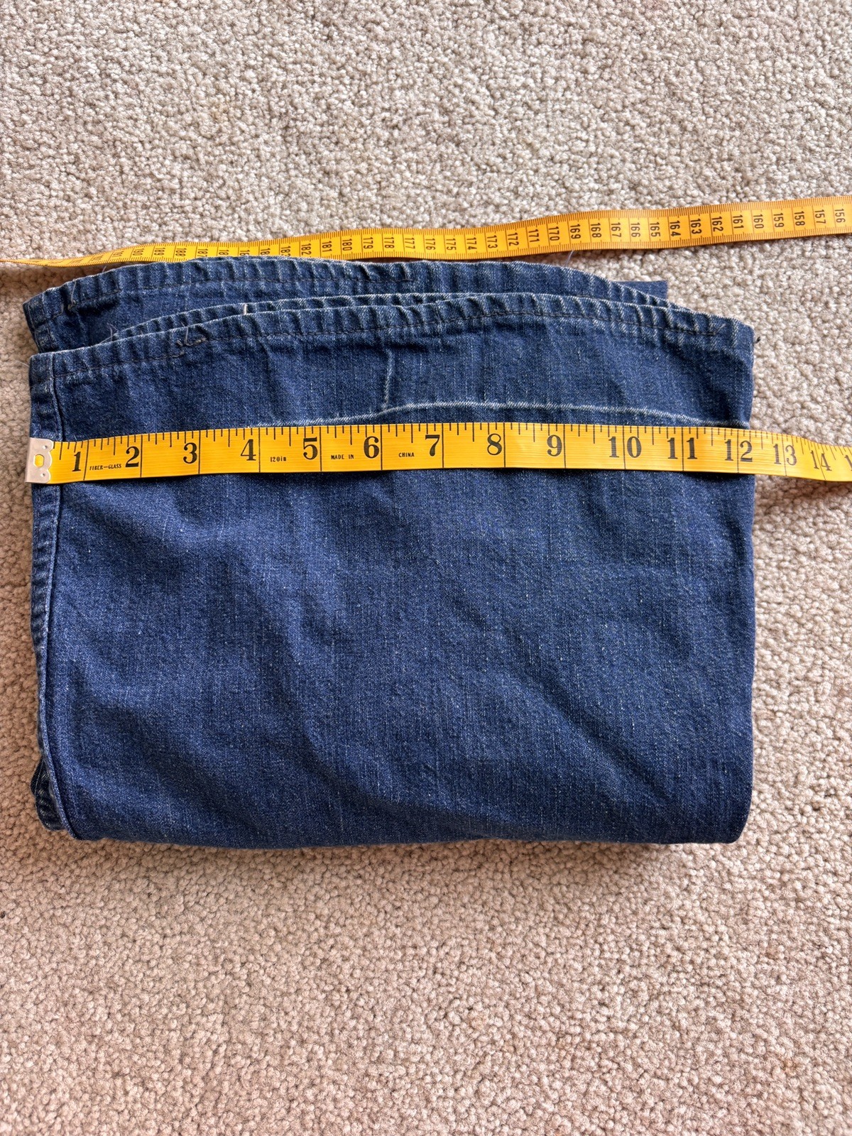 RARE „Cheap Jeans’ Brand 70s Vintage Jeans With perfect Bell Bottoms