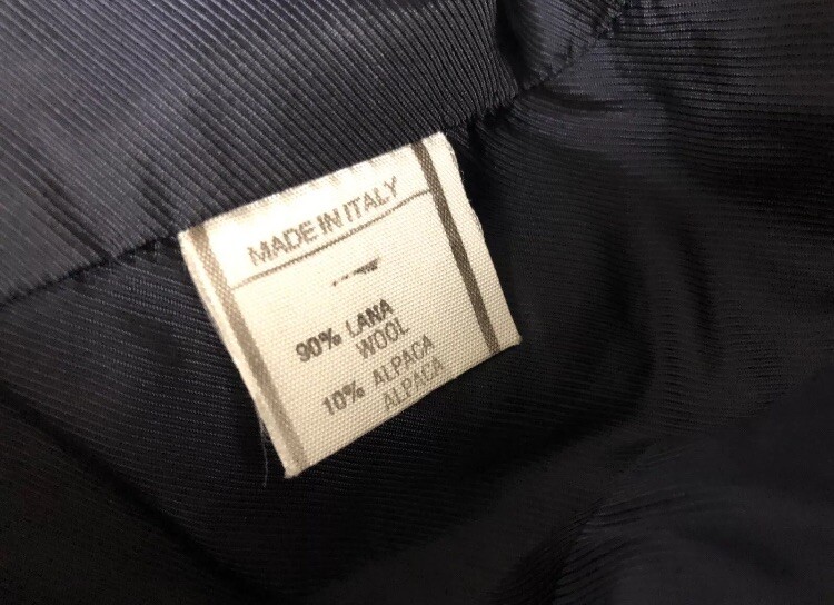 Gianni Versace Wool Alpaca Blend Bomber Jacket Size Small Womens Italian Vintage
