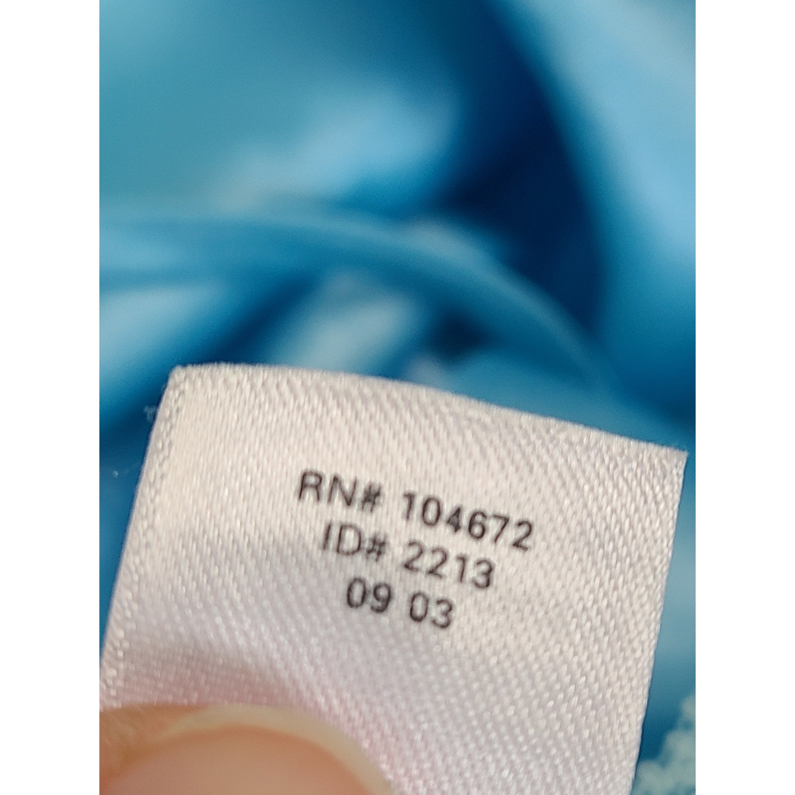 VTG Y2K Victoria’s Secret Sz M Mini Slip Dress Baby Blue Lacy It Girl Coquette