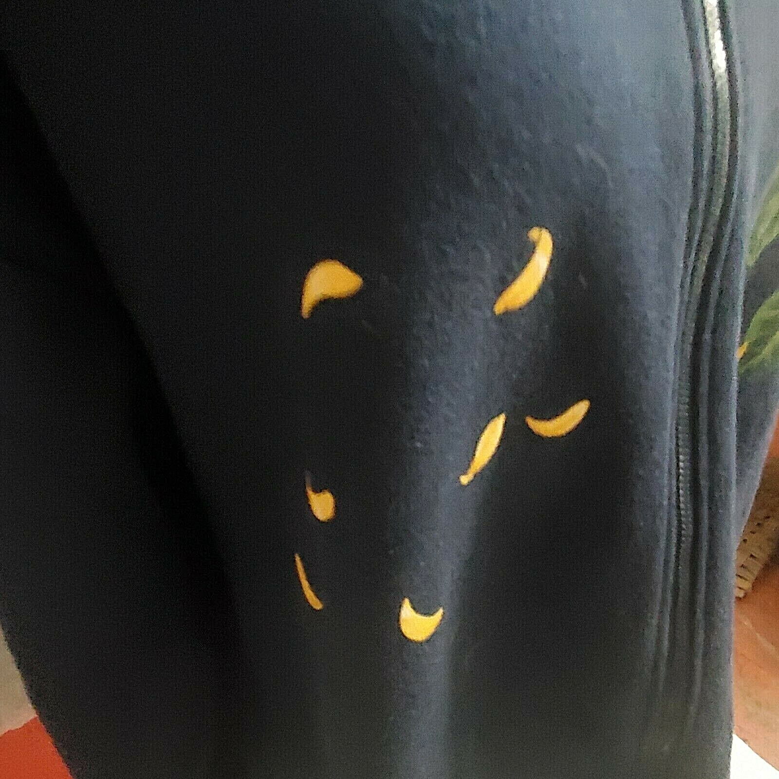 Vintage Morning Sun Women’s Full Zip Sunflower Themed Sweatshirt