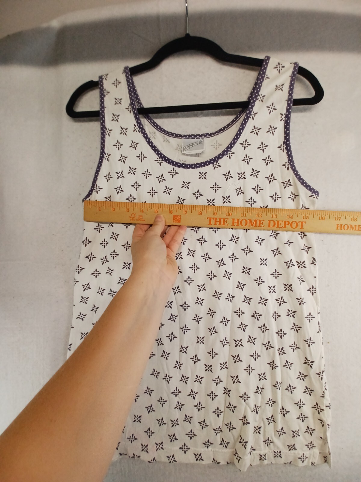 Maser Tank Top Womens Medium Sleeveless multicolor All Over Design Beach Vintage
