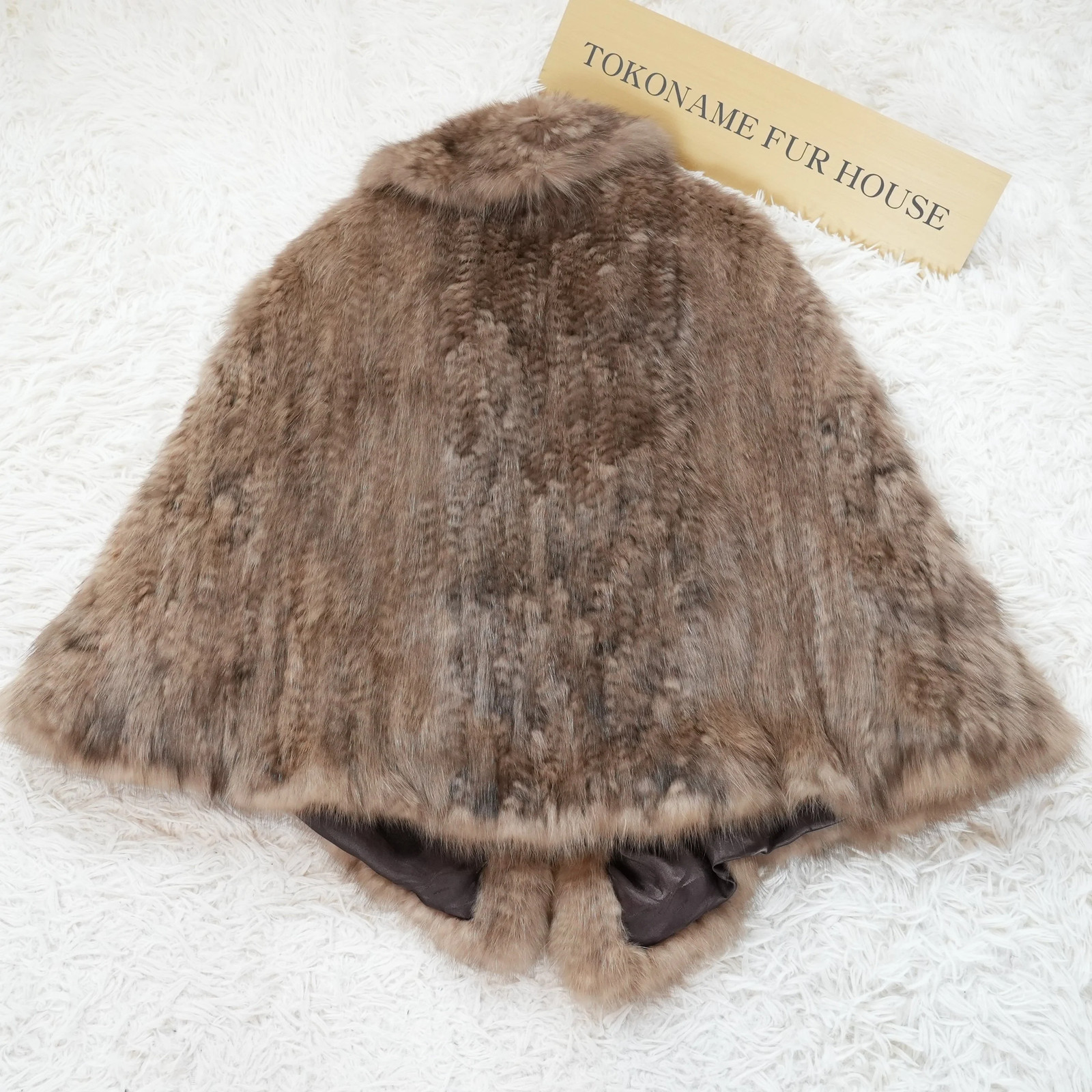 Sable Cape Very Soft – Genuine Vintage Fur From Japan
