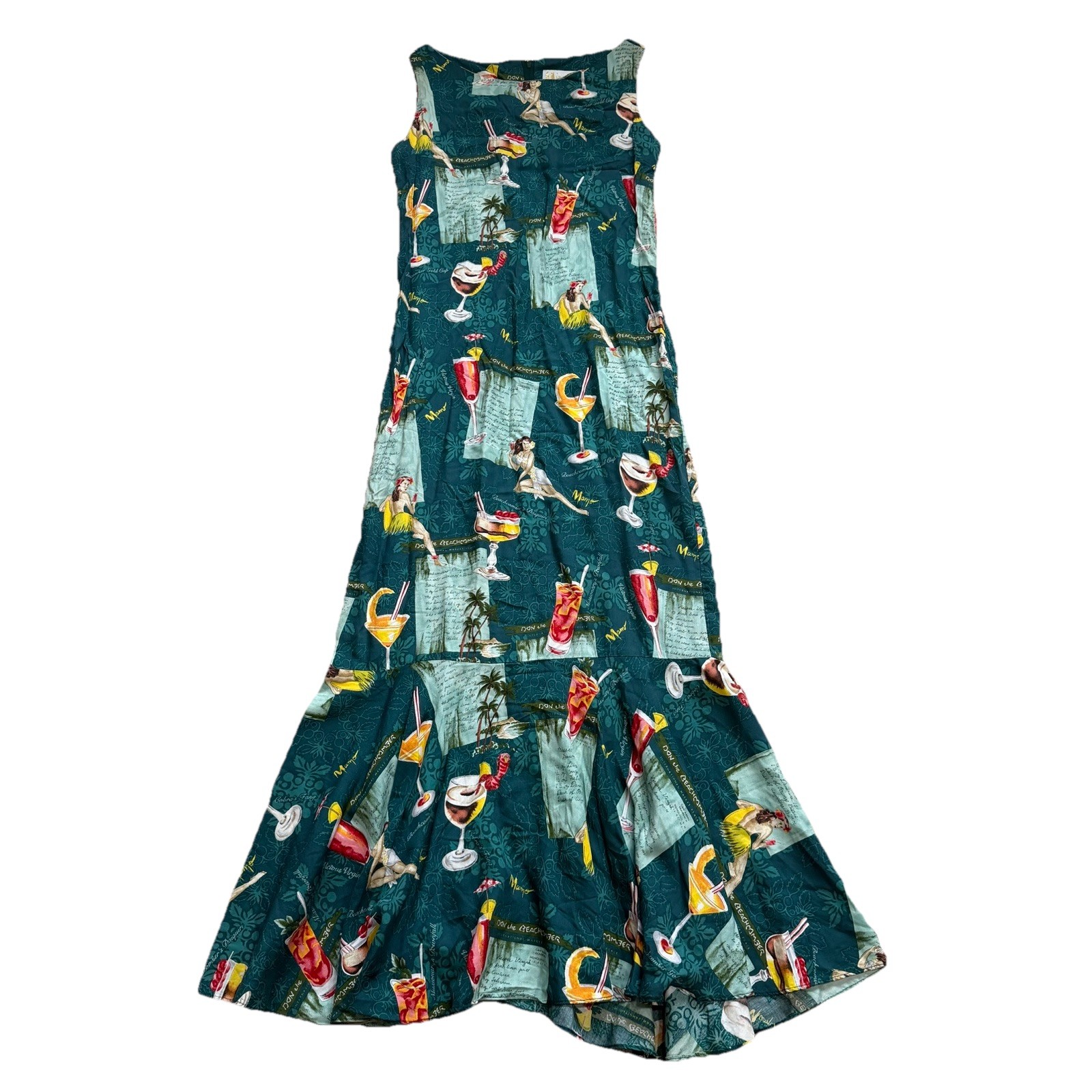 Vintage Mamo Howell Hawaiian Dress – Don Beachcomber Maxi Dress