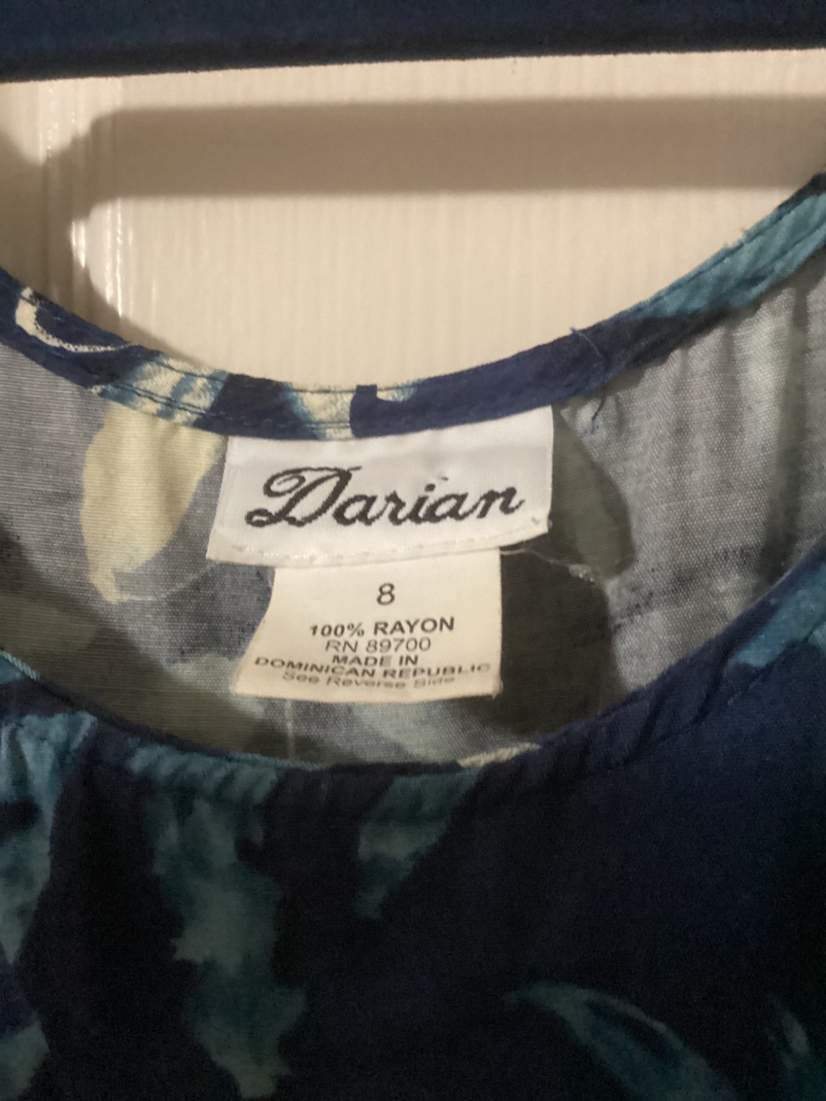 Vintage 90s Darian Sleeveless Summer Dress