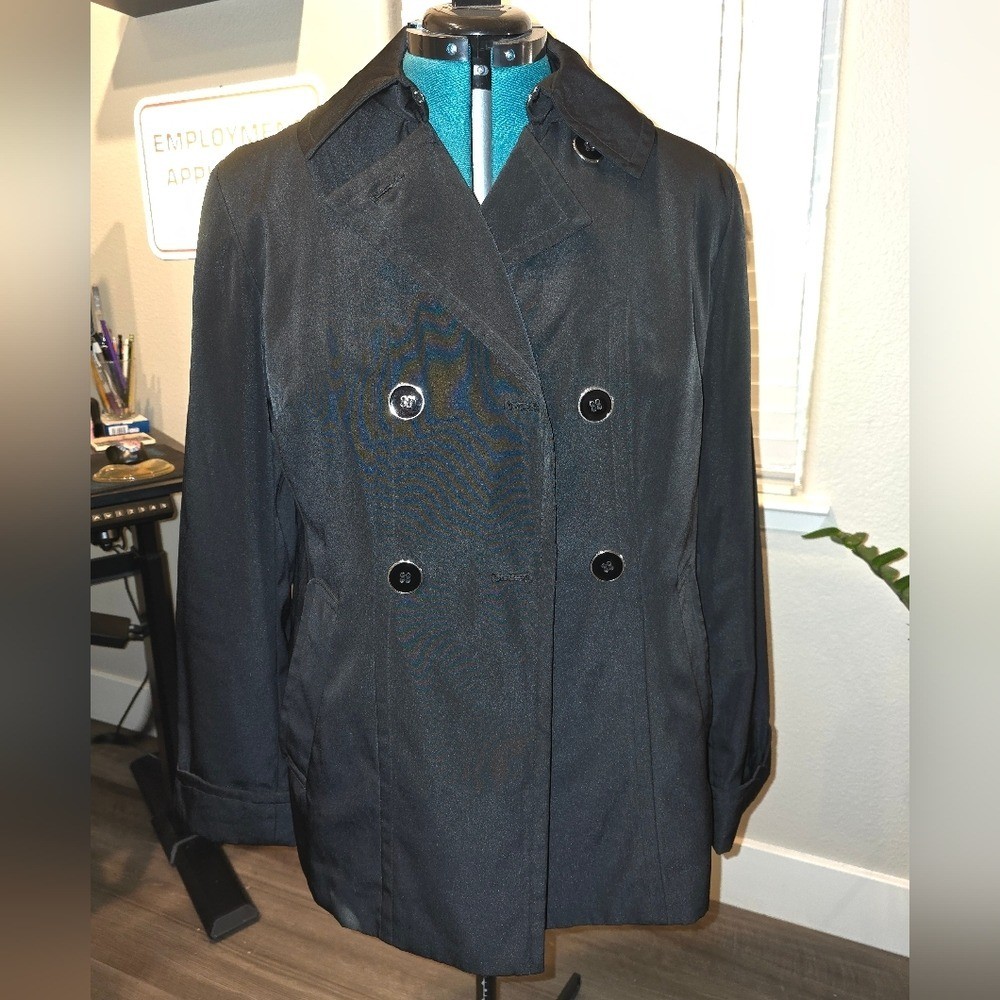 Esprit – Vintage Double-Breasted Black Jacket