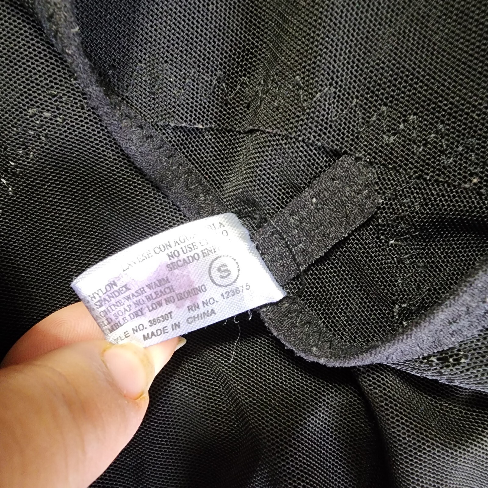 Vintage CoCo Secret Shapewear Bodysuit Black Size Small