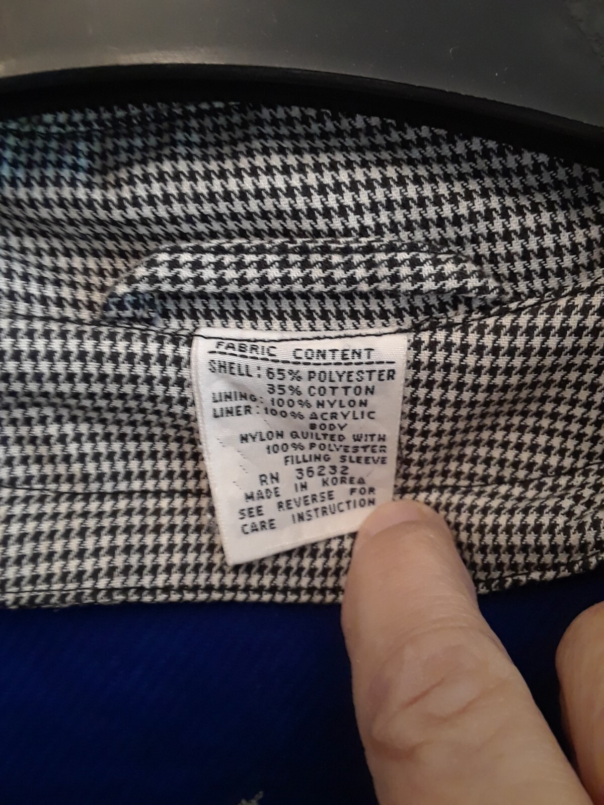 Vtg. 80s J. Gallery Midi Black And White Plaid Rain/winter Woman’s Coat Sz.7/8
