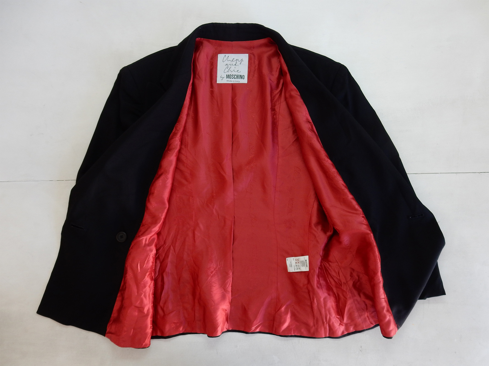 MOSCHINO CHEAP & CHIC VINTAGE JACKET JACKET COAT