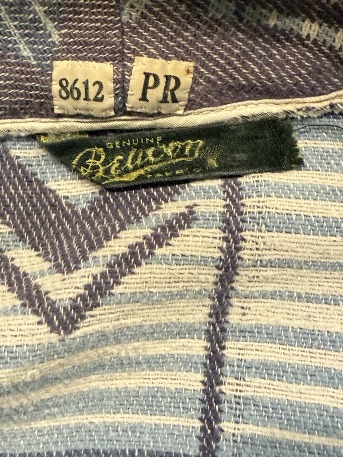 Vintage Genuine Beacon Blanket Robe W Original Tie/belt Unisex R