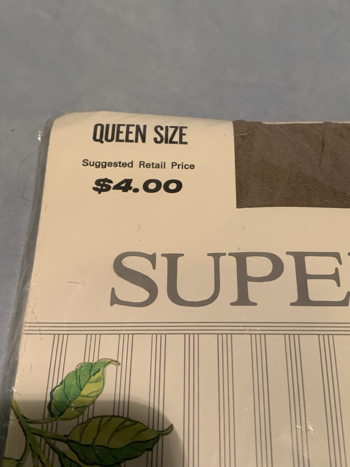 VINTAGE NEW Superval Queen Size TaupeTone