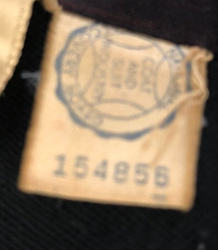 Vintage Union Made Black Wool Jacket Blazer XS Rippe’s Danville Virginia
