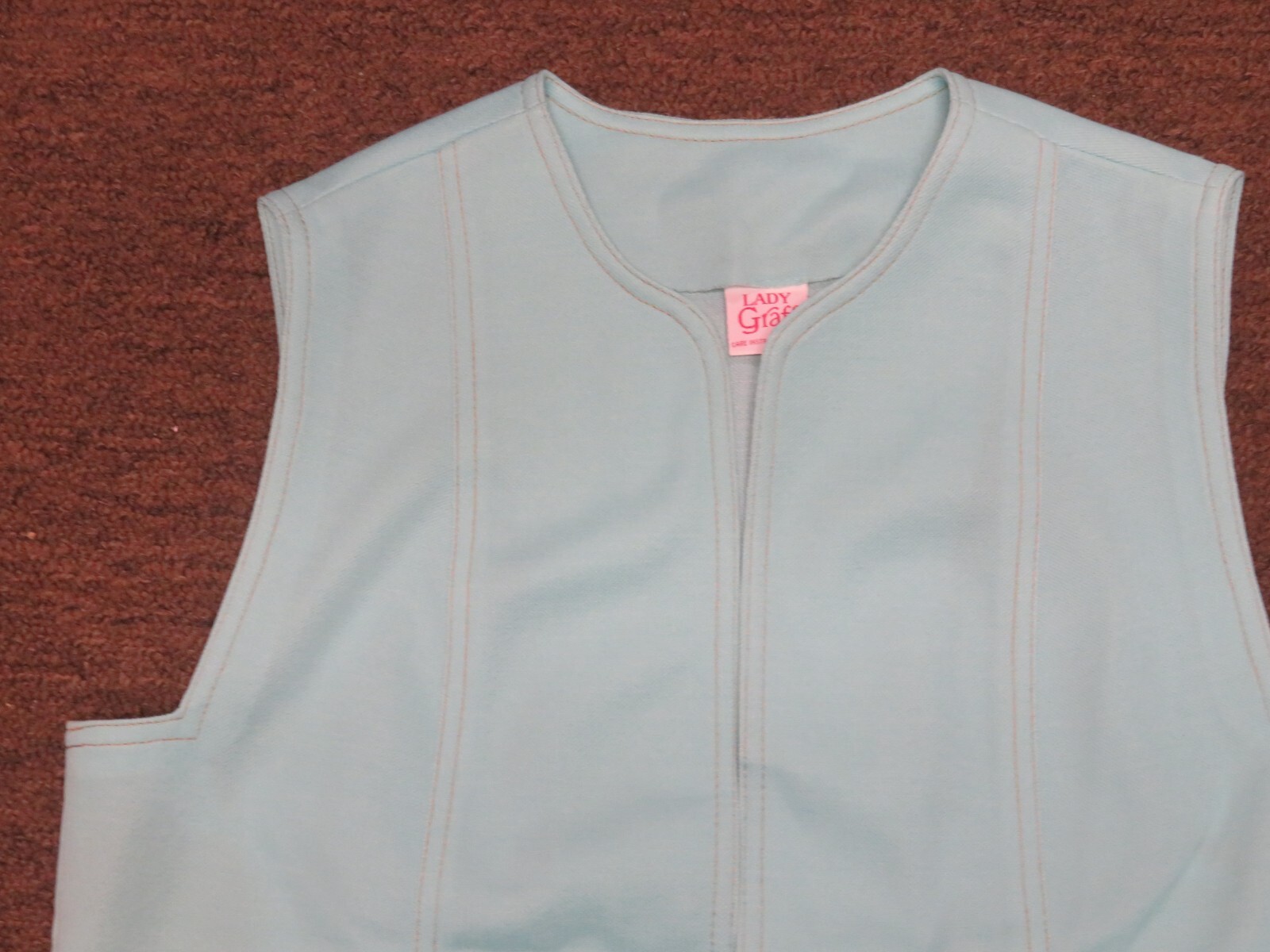 VINTAGE WOMEN’S LADY GRAFF VEST SIZE 36