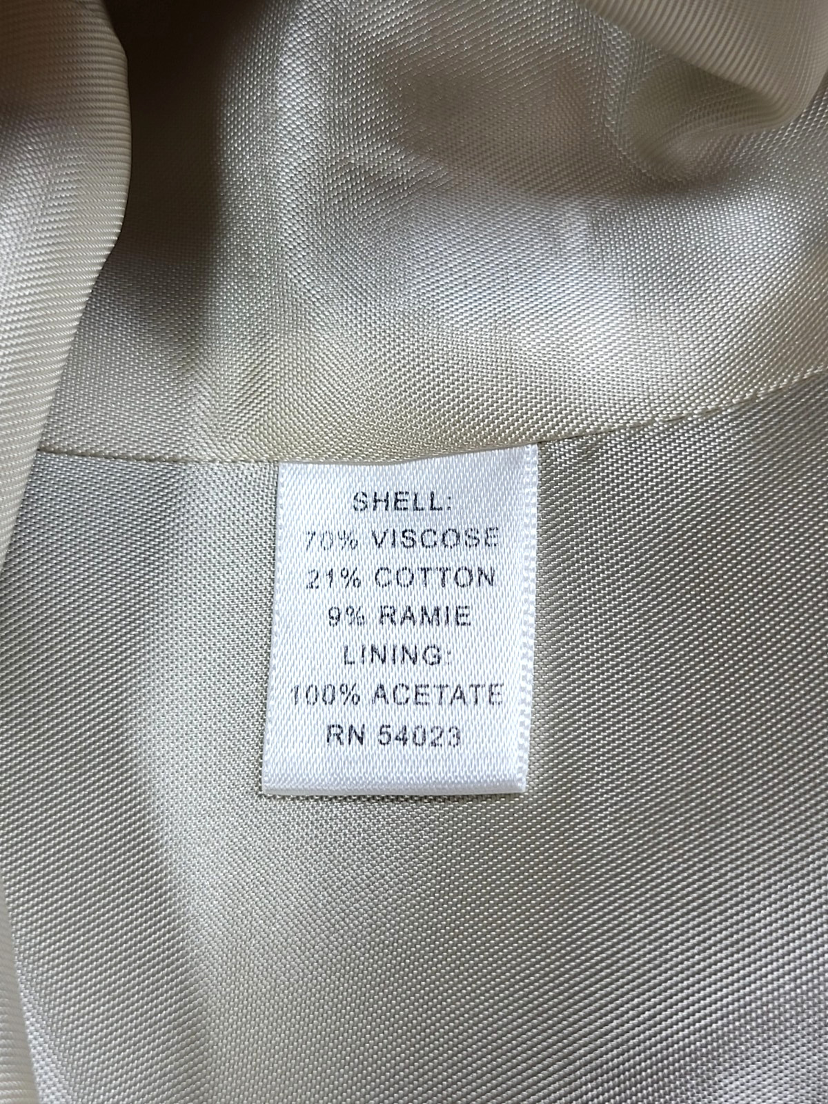 VTG Banana Republic Brown/Olive Double Breasted Fitted Vest Size 12 Academia