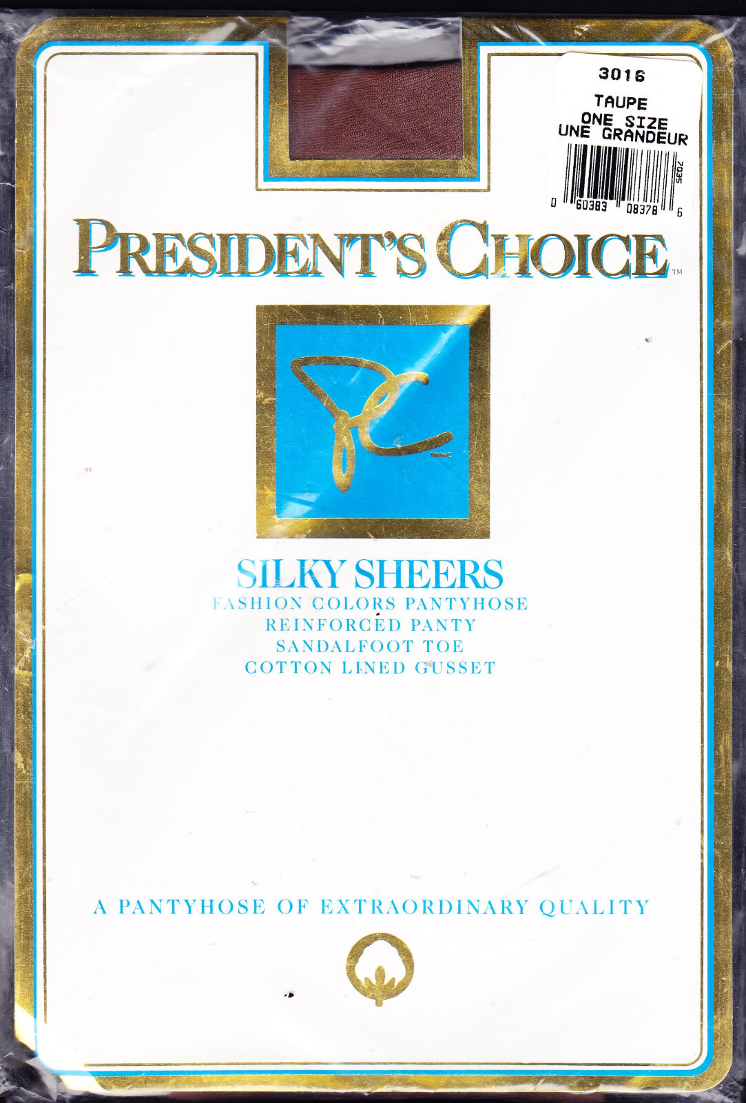 PRESIDENT’S CHOICE – SILKY SHEERS Pantyhose of EXTRAORDINARY QUALITY Sandalfoot
