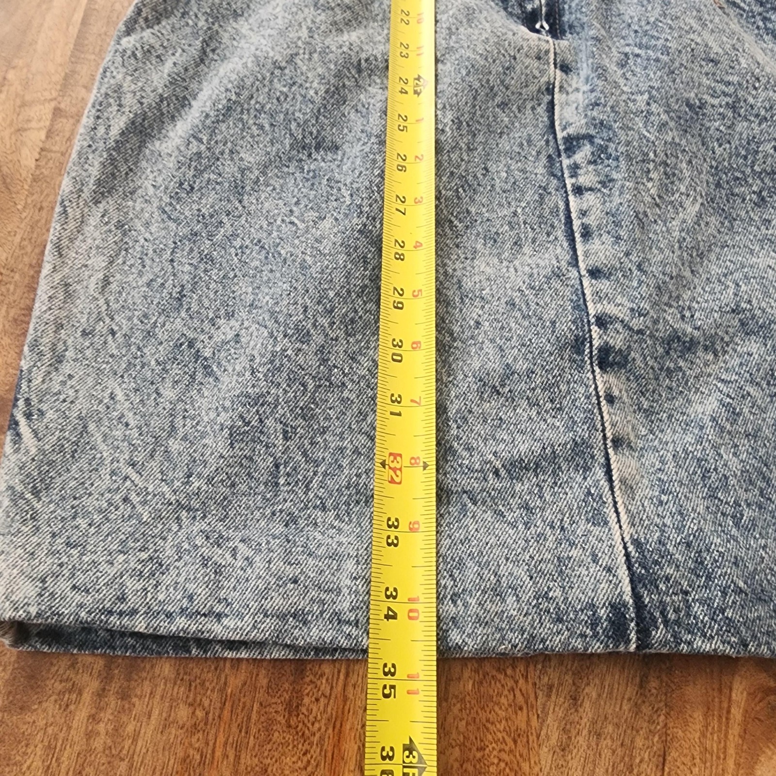 Vintage Filippo Totti Dress Womens 7/8 Blue Denim Overall Jumper Acid Wash 80s