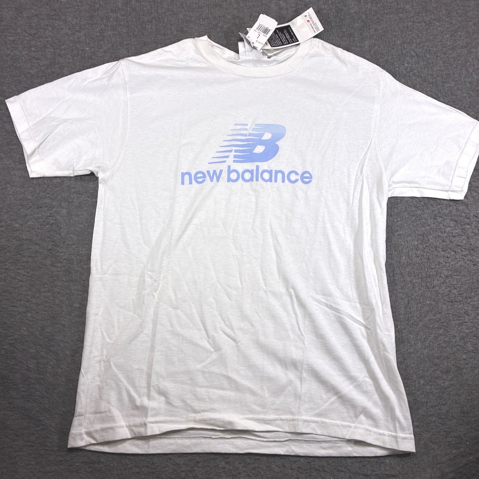 Vintage Deadstock New Balance Shirt Women Large White Made in USA Running