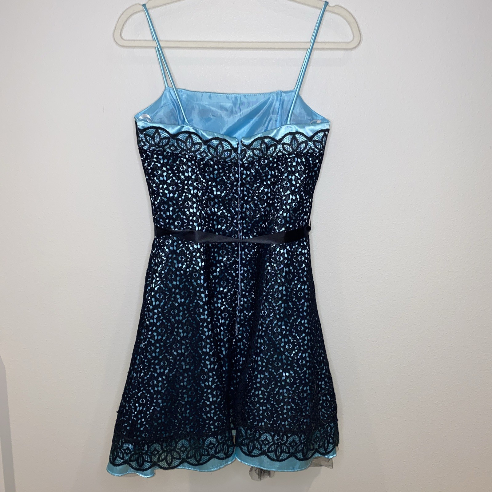 Vintage Jessica McClintock Gunne Sax Mini Dress Size 5/6 Made In USA Party Dress