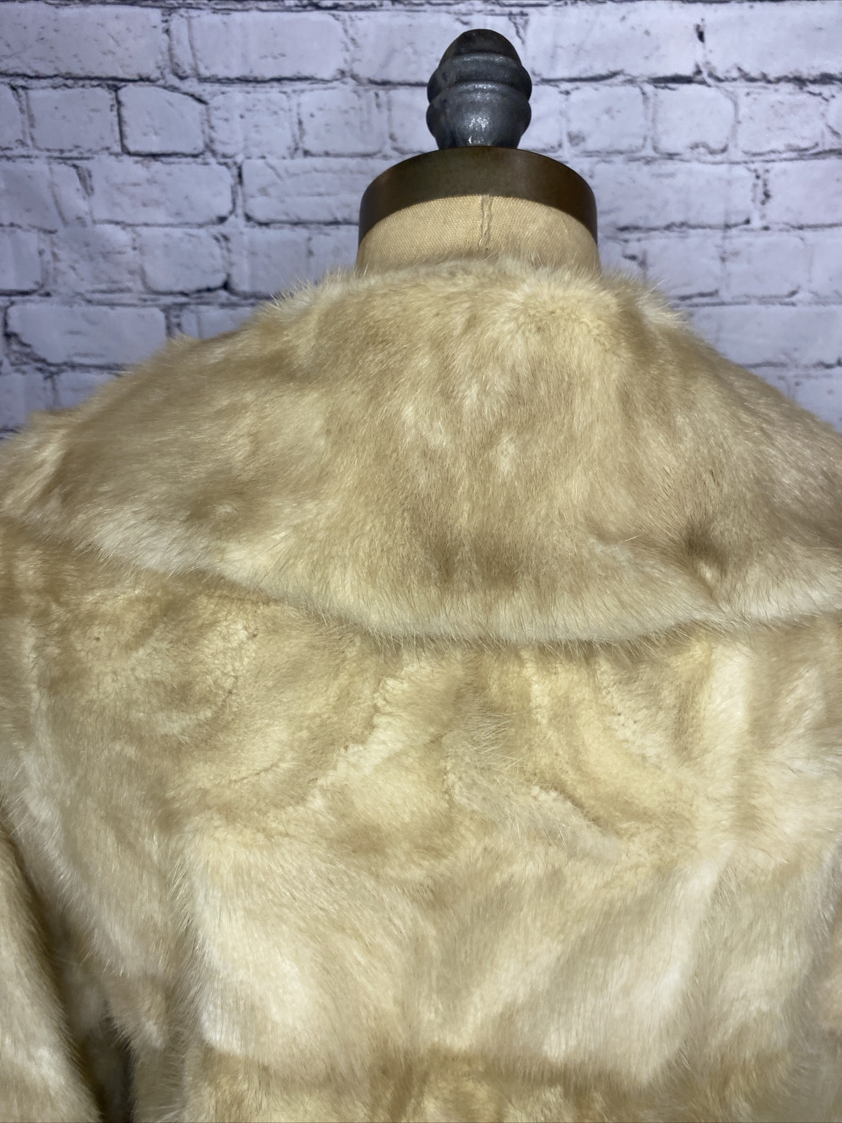 Vtg Fur Coat By GEORGE M. TRAHOS Fur House Athens Greece
