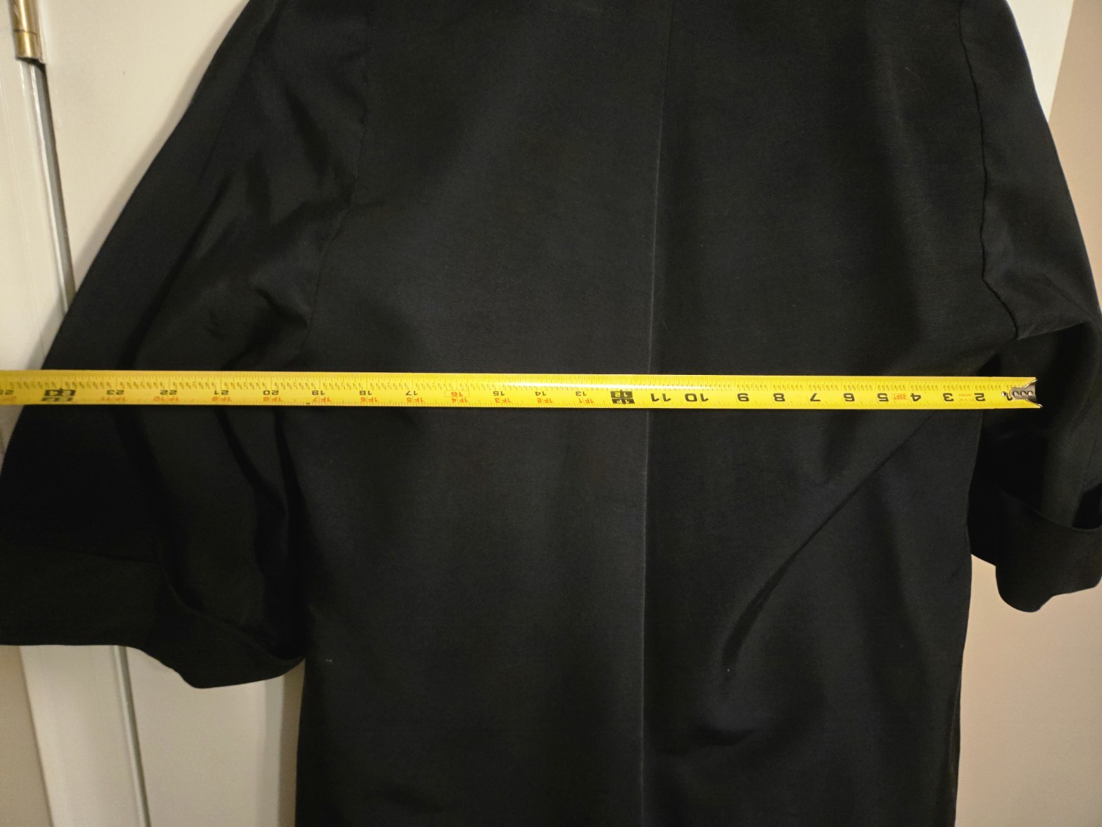 Vintage Cee-Dee Coat Black Lined Women’s