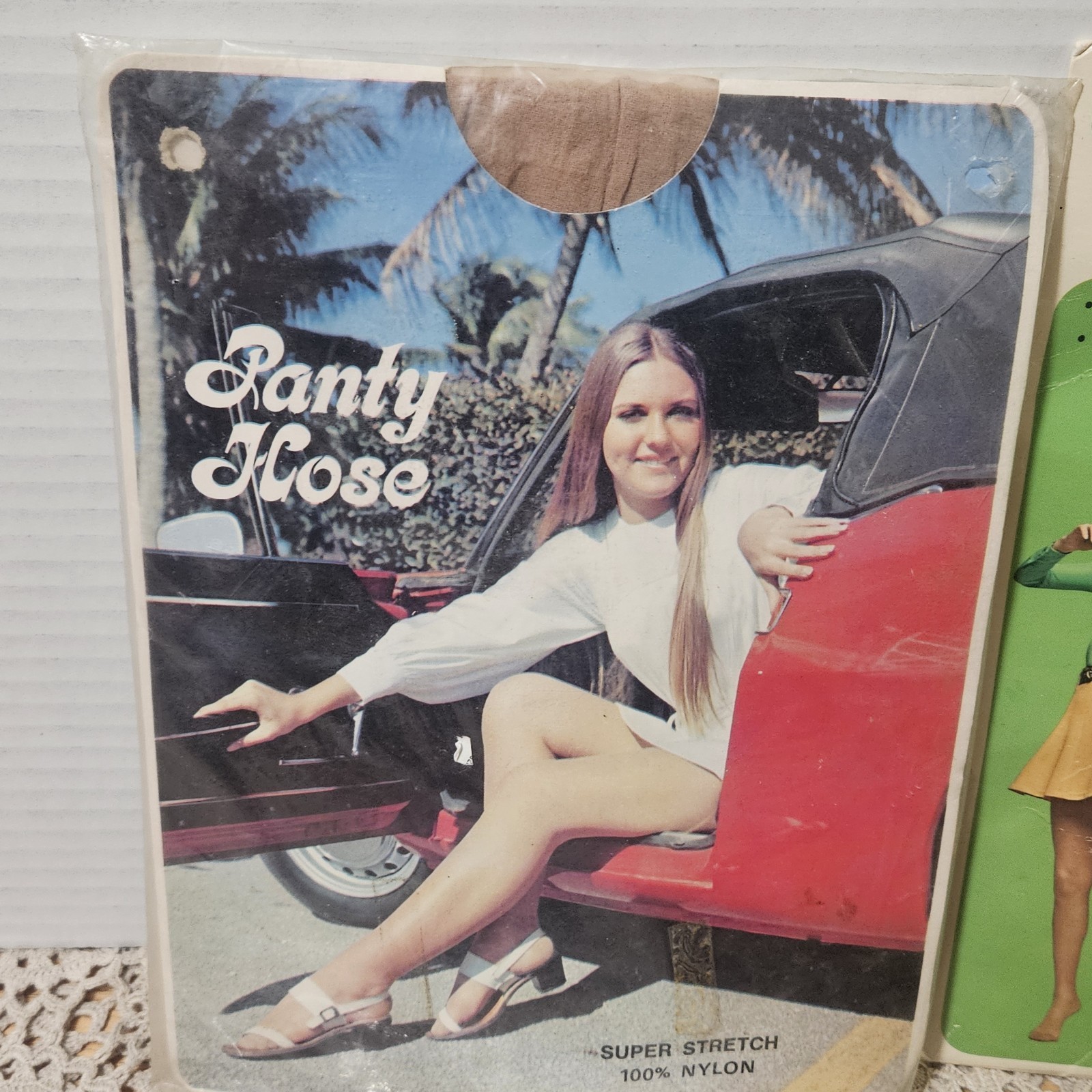 Lot 4prs Vintage Pantyhose Nylon Size Small A/B 6/8