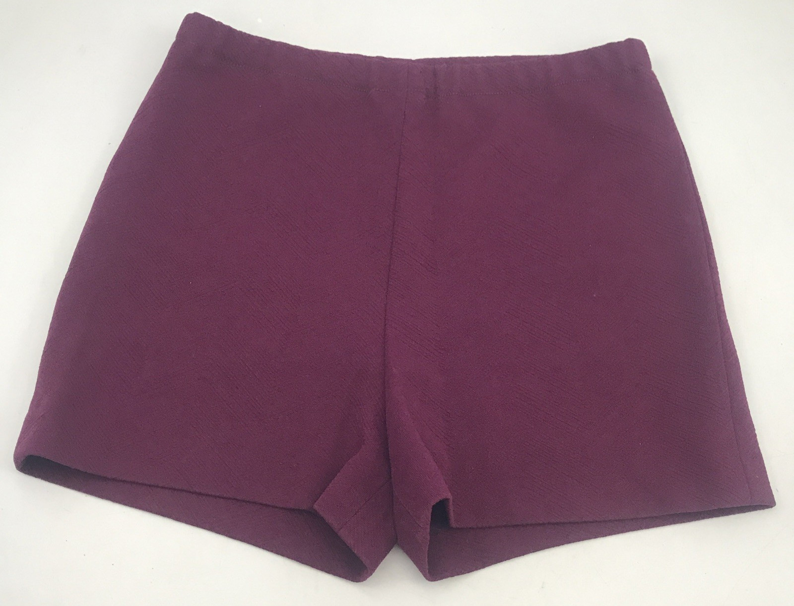 1970s Purple Hot Pants Tight Shorts Women’s Waist 13″ Length 13″ VTG
