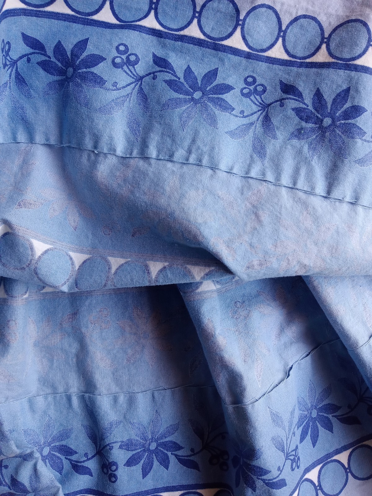 Vintage 1950s Vicky Vaughn Sundress and Shirt Set Blue Mid Century Full Skirt
