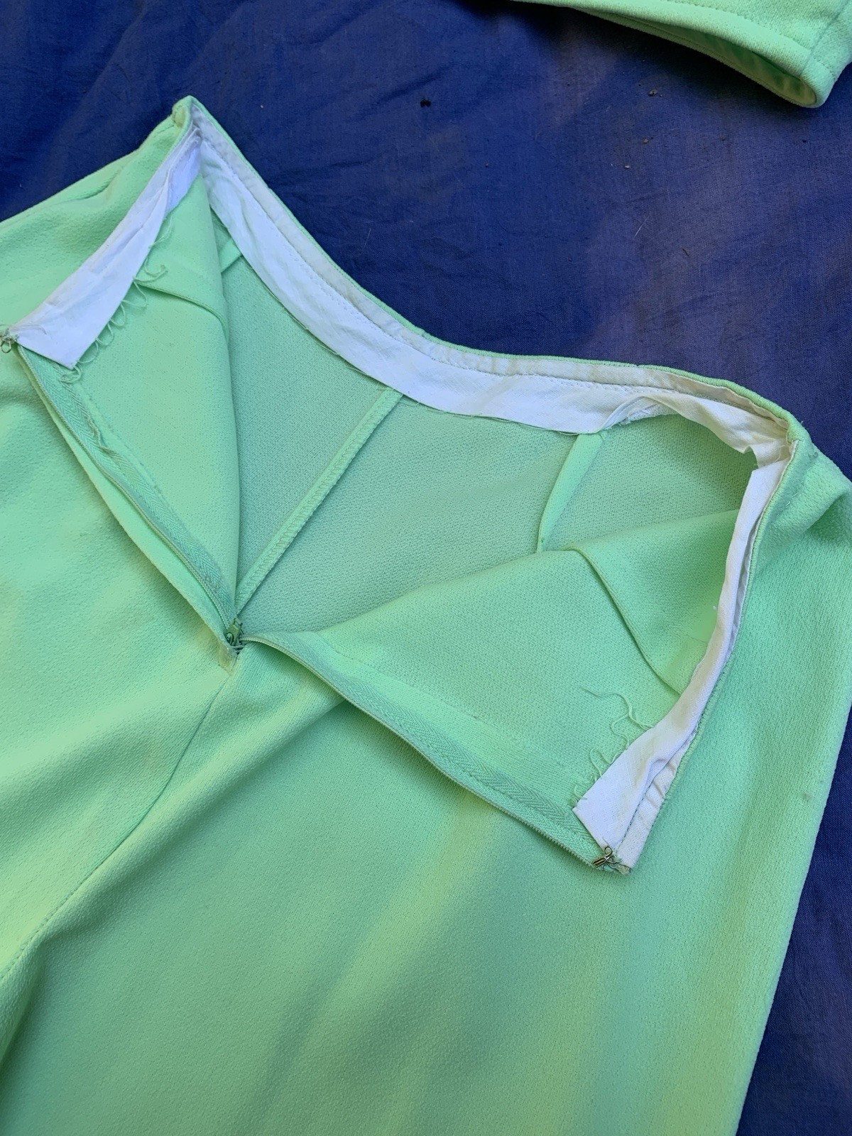 1970’s Mint Two-piece Flared Halter Top Set