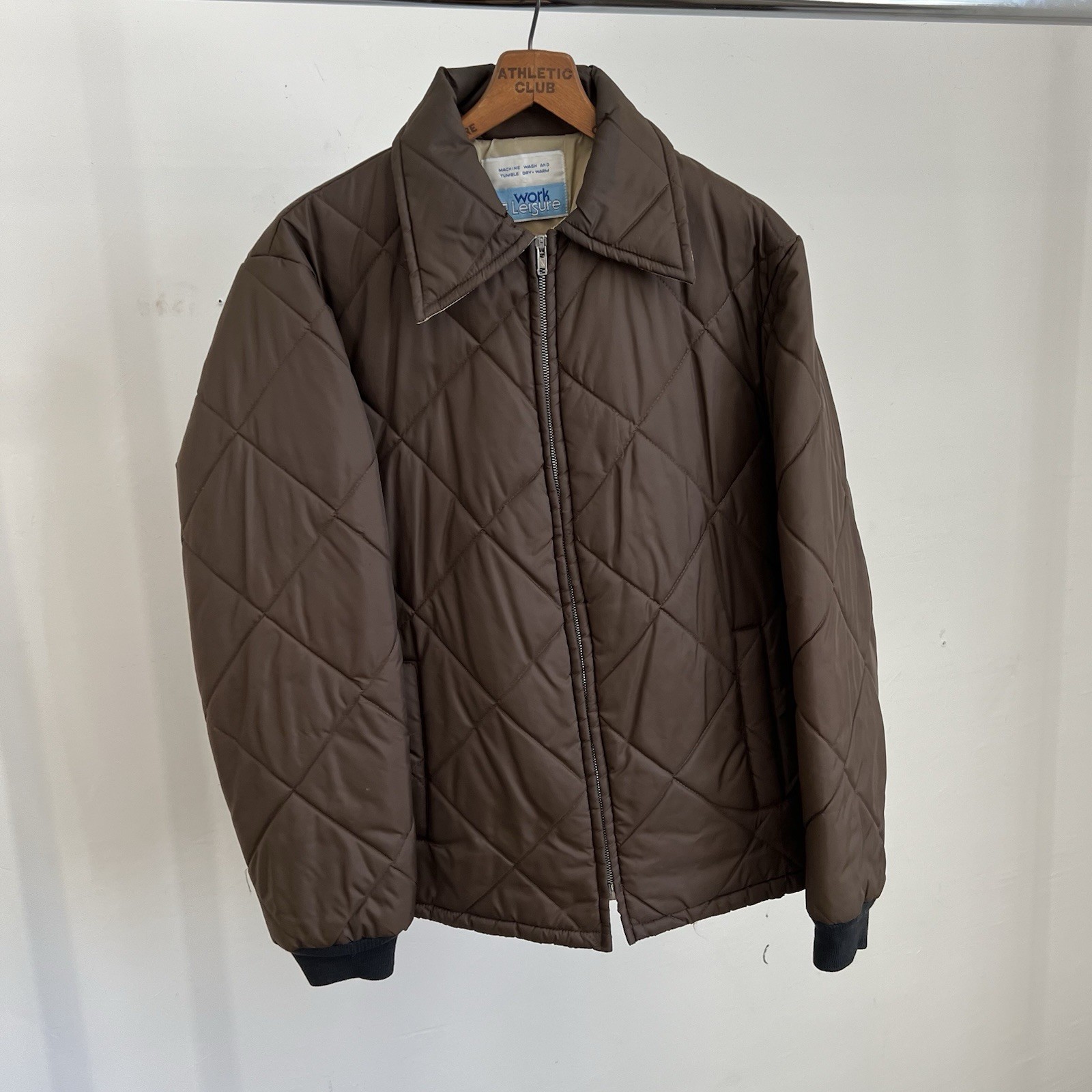 Vintage 70S Seers Work Leisure Women’s Puffer Jacket M/L Classic Fashion Vtg Ret