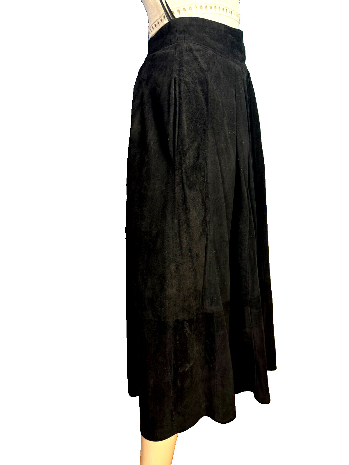 Victorian Suede Jacket Dress by Feiner – Size 38/40