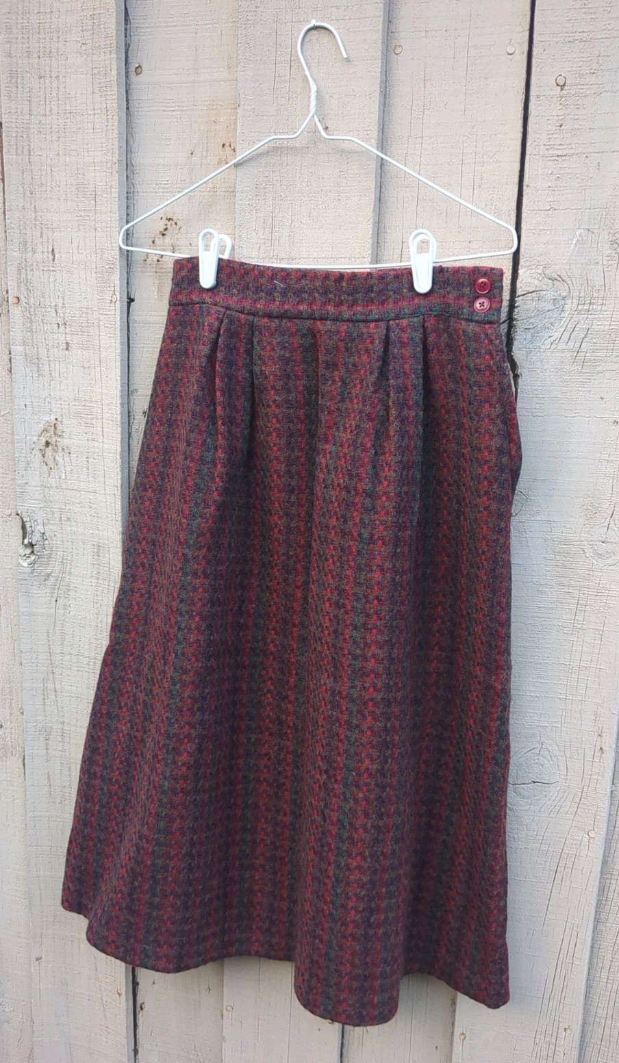 Hunter Sportswear Riding Skirt Equestrian Wool Tweed Size 10