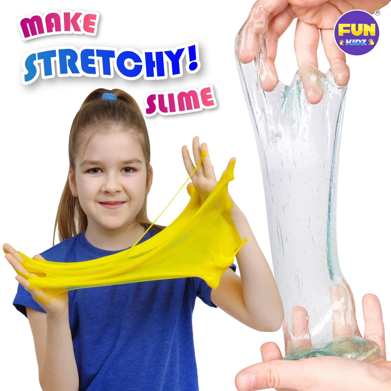 Super Clear Glue 1 Gallon, FunKidz All Purposes School Home Projects Liquid Glue