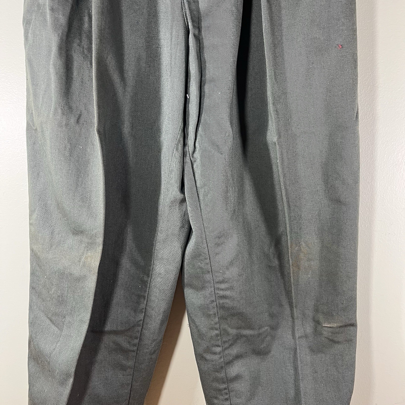 Vintage 1988 Levi’s Dockers Pleated Pants Green Khaki NOS Sz 10 See Photos READ