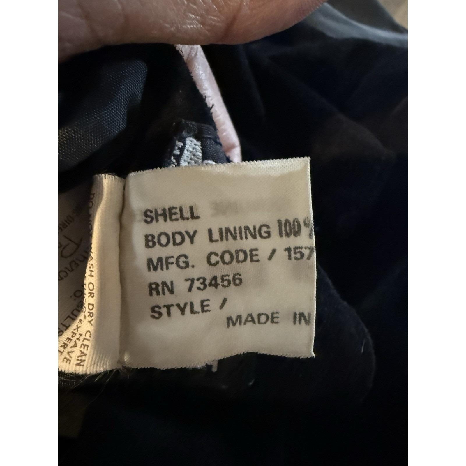 Vintage Comint Black Leather Long Skirt 9/10 Leathercraft Process