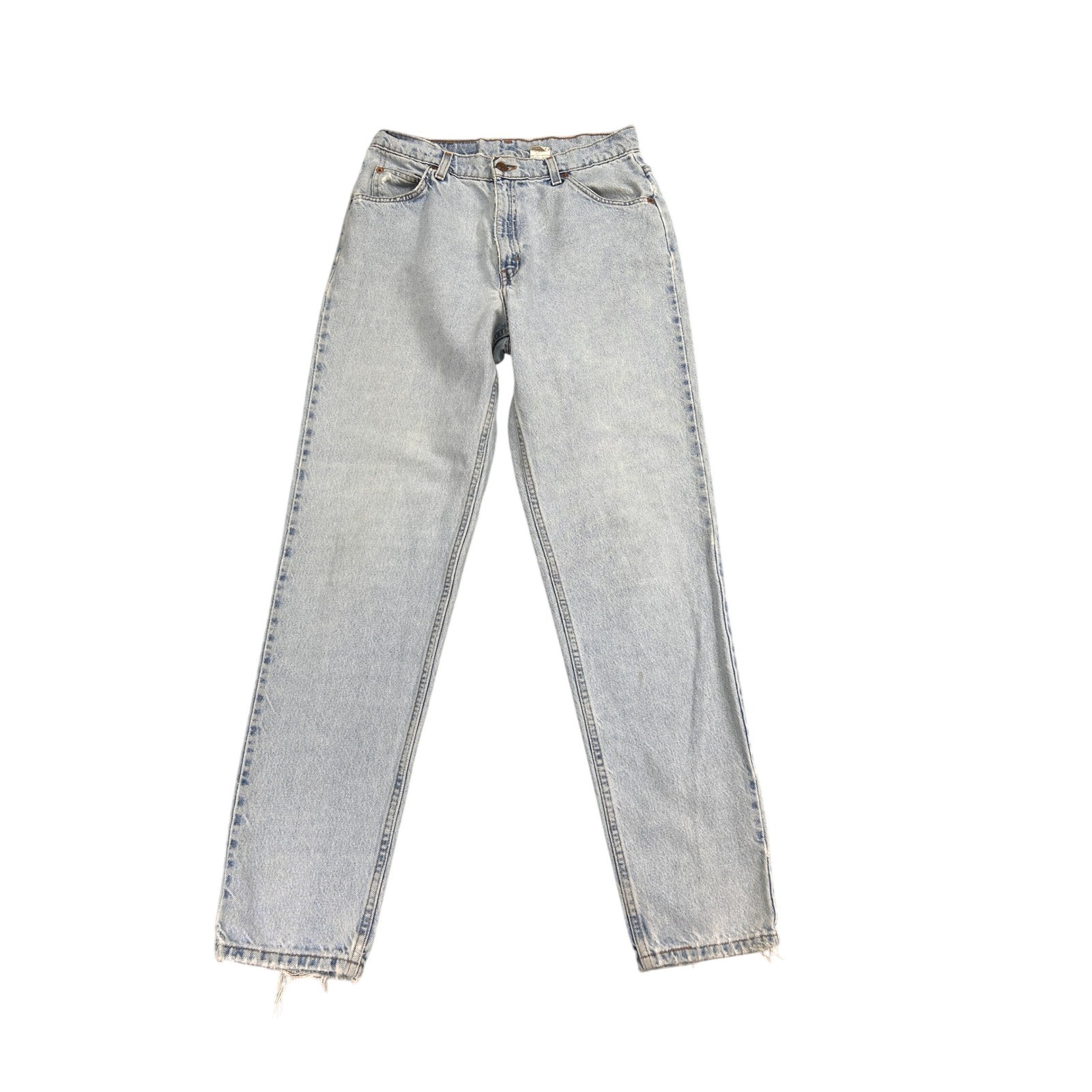 Vintage Levis 912 Slim Fit Tapered Leg Jeans Light Wash High Rise Size 12 Reg
