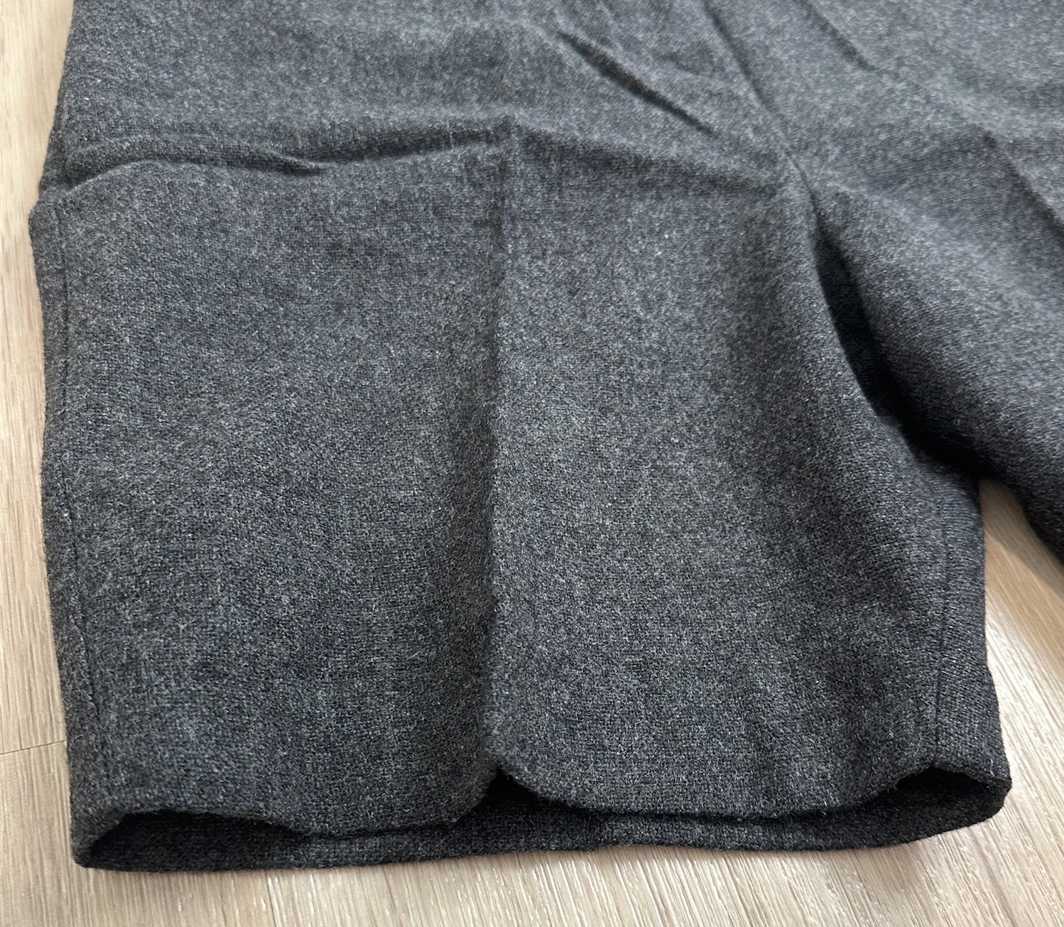 Vintage Kerrybrooke Sears Wool Shorts Pockets Roxy Zipper Japan 26” Waist