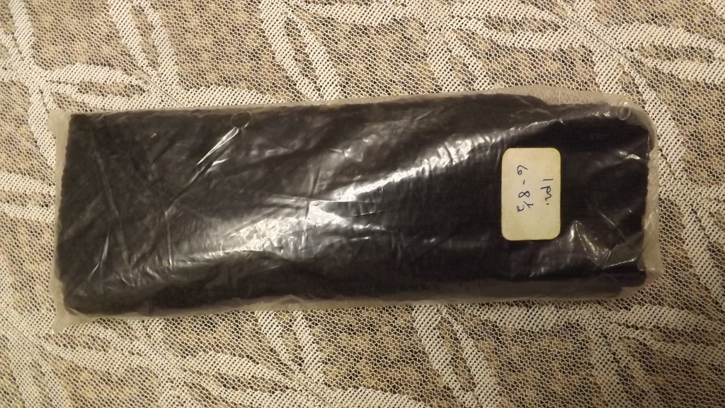 Vtg 1960’s FIshnet Socks Black Nylon sz 6-8 1/2 NOS Sexy School Girl Stockings