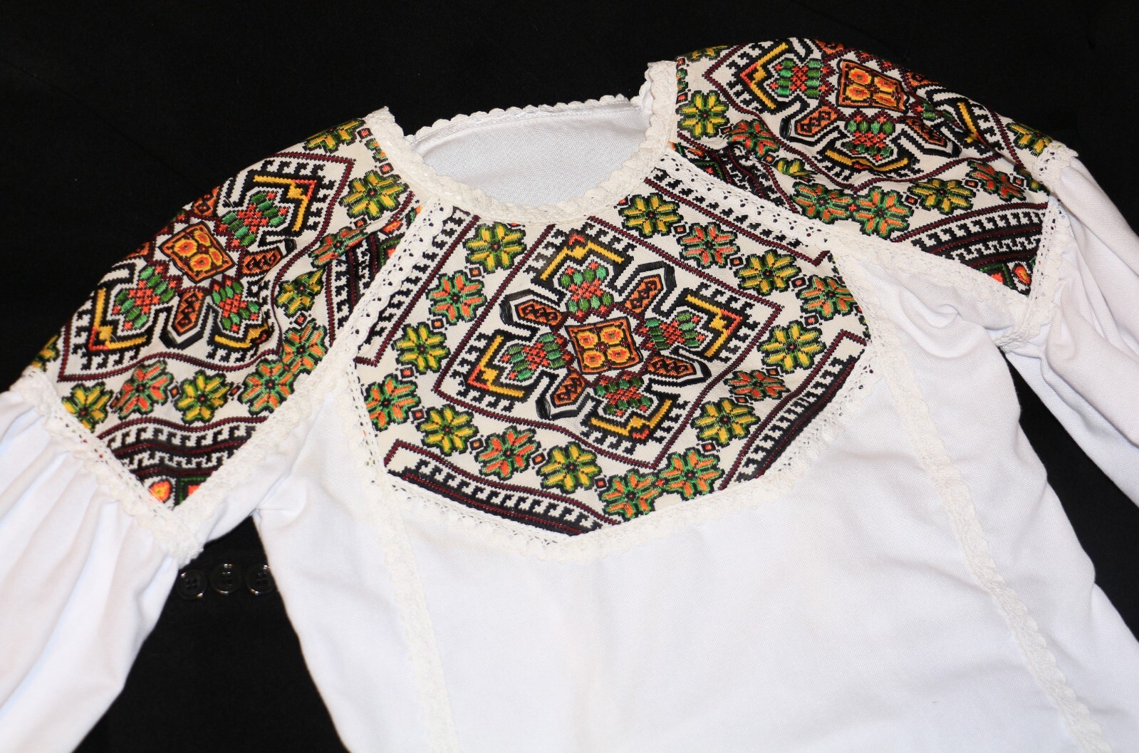 Handmade Ukrainian embroidery, high-quality threads, new