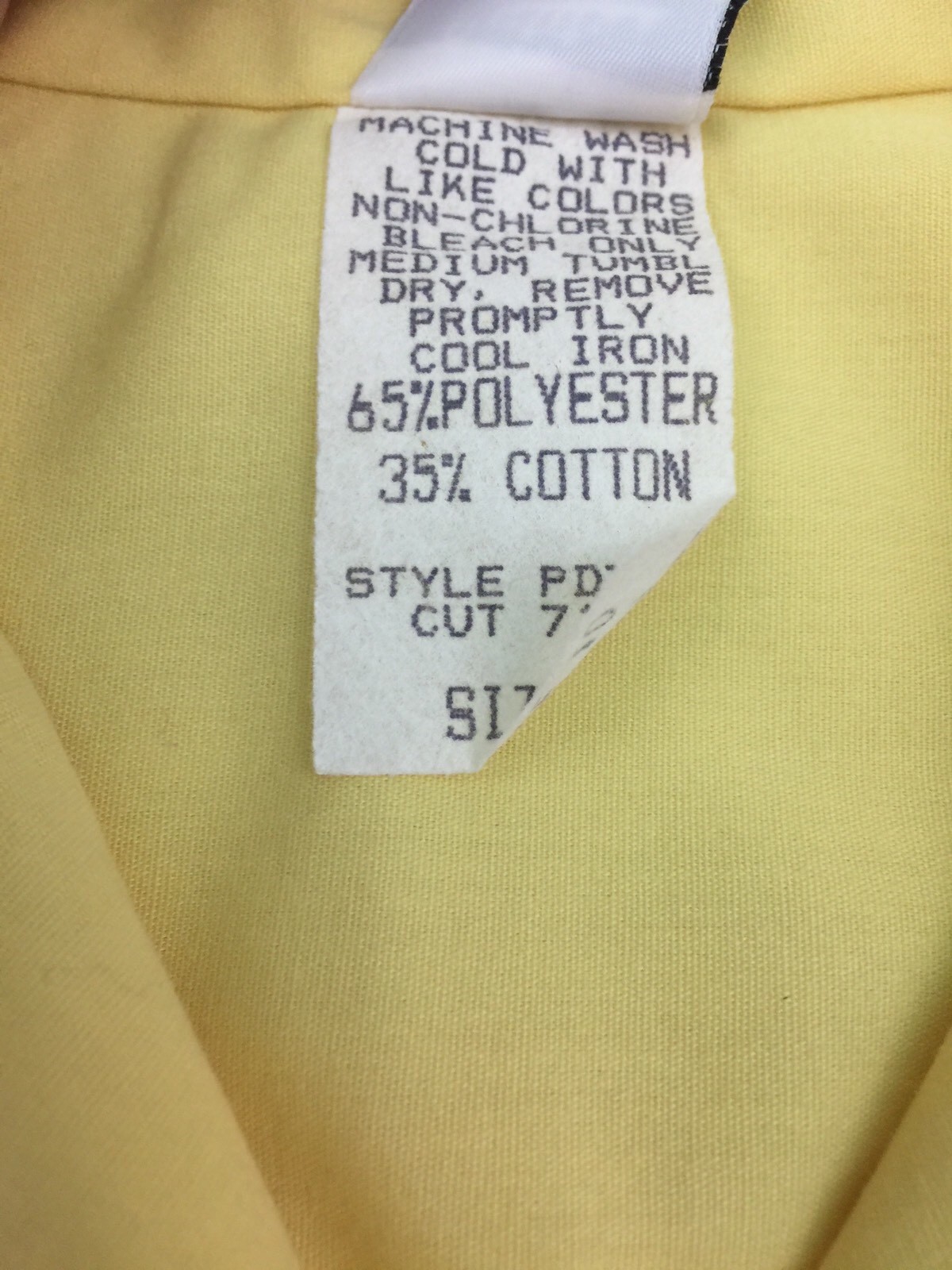 PETITES by WILLI – Vtg 60s Yellow Pin-up Mom Dress, Shoulder Pads, Womens 10 10P