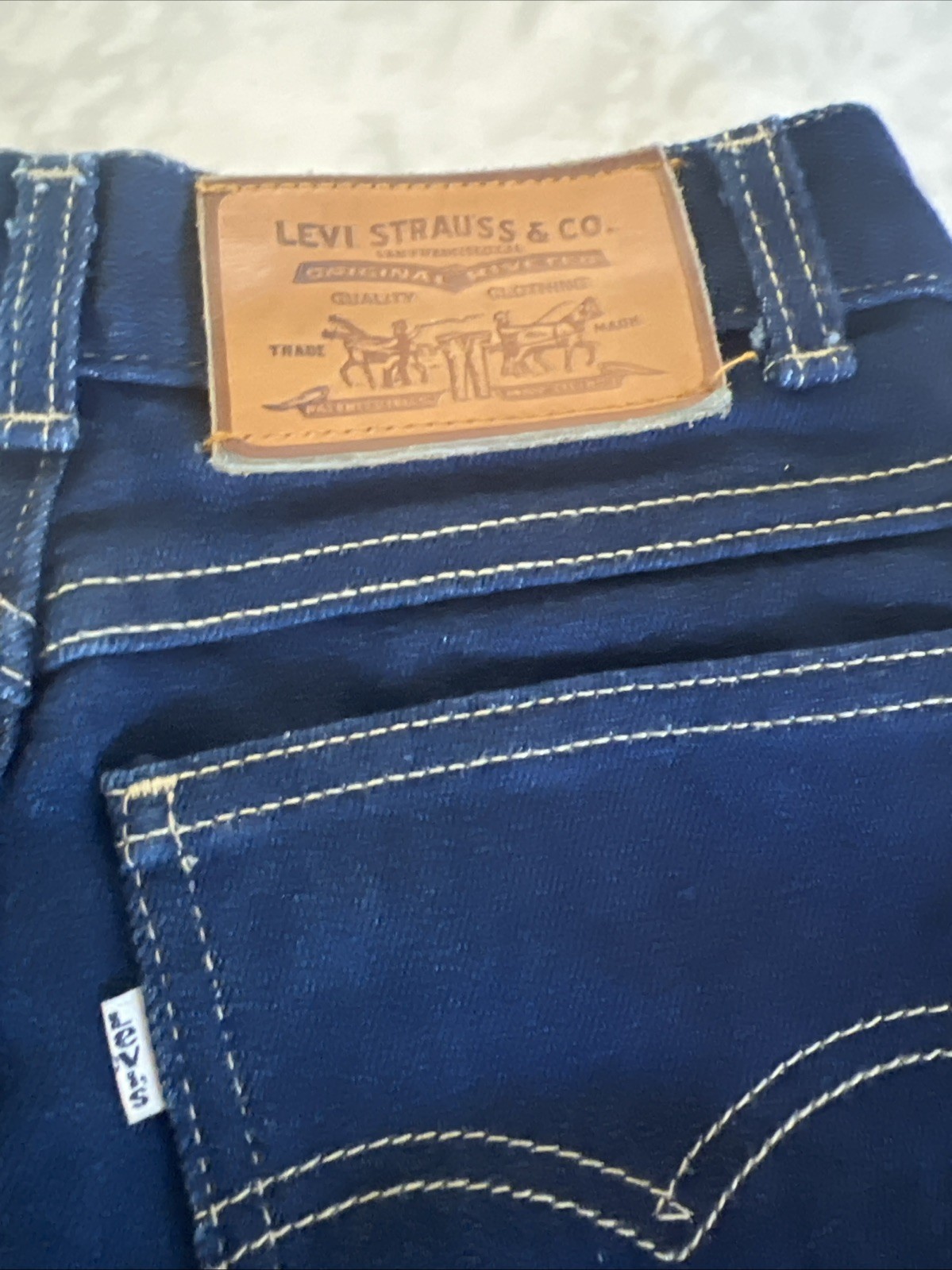 Vintage Levi’s Jeans Womens 12 WPL 423 Blue Waist 24 Inseam 30 Mid rise Cotton