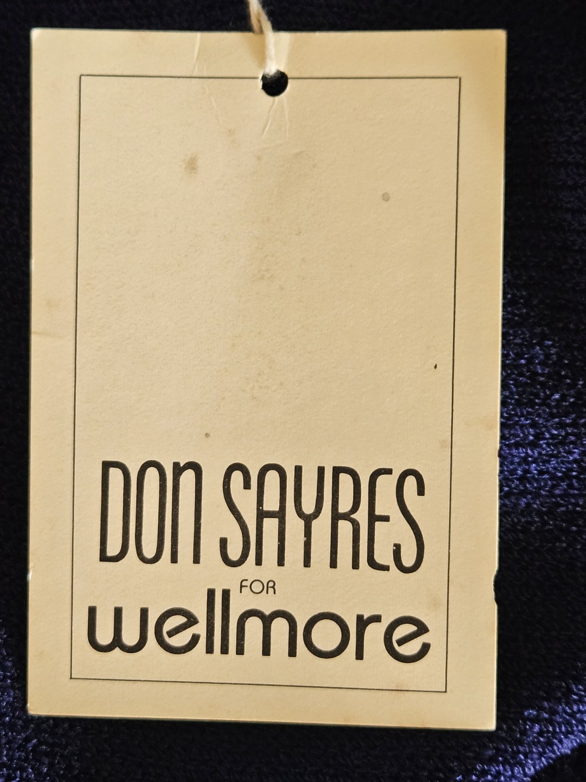 RARE $550 NEW Vintage Don Sayres for Wellmore Saks Fifth Ave Size 4 Knit Dress