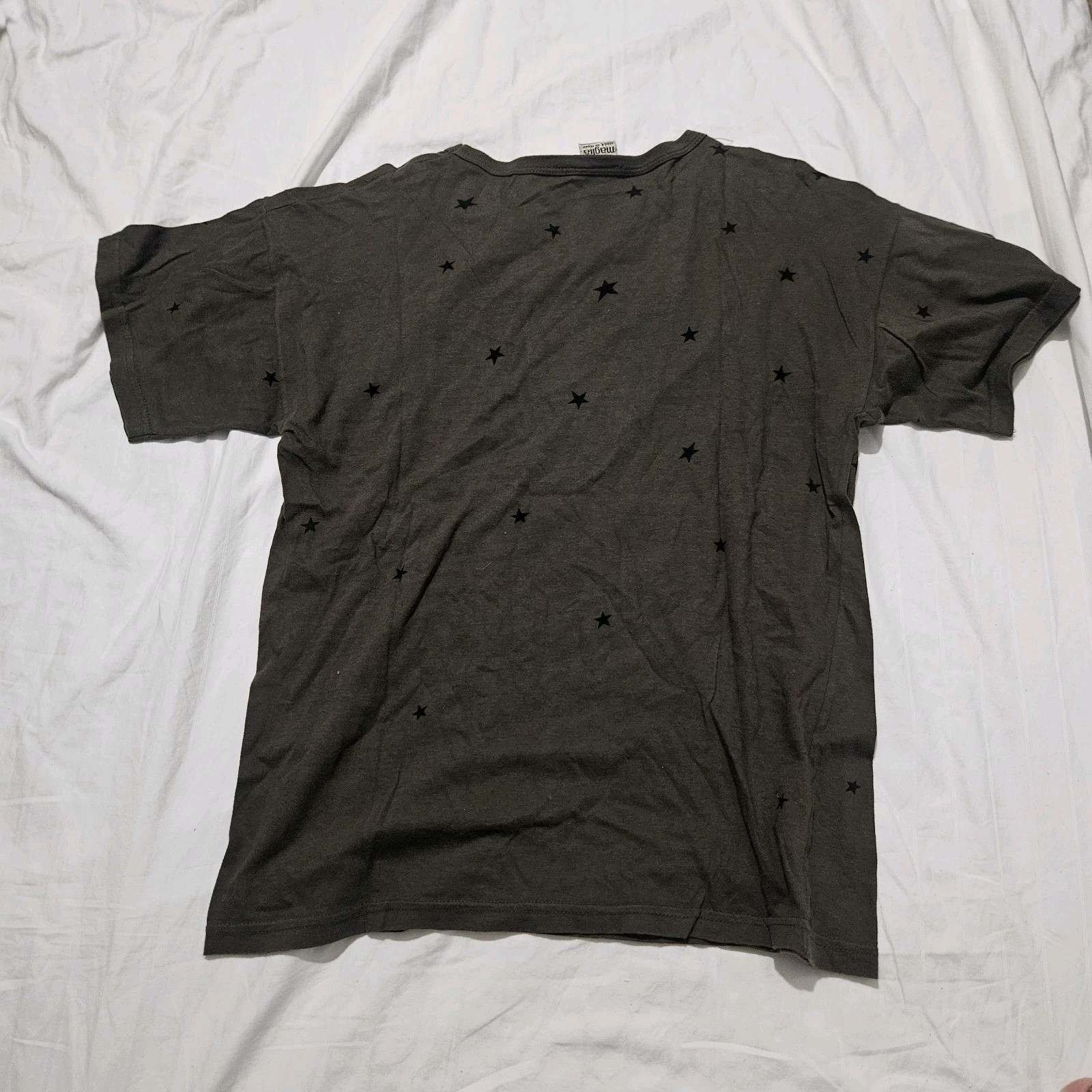 Vintage Krizia Maglia Made In Italy Stars Art Print T Shirt Size 38 Womens
