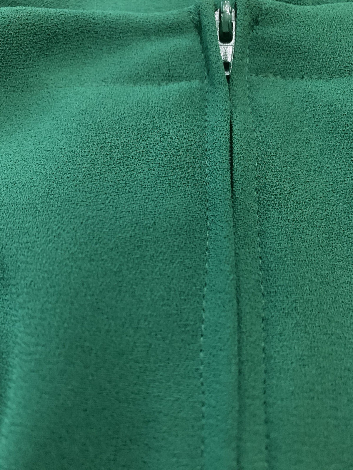 Dress Size 10 Green Blue 90s Vintage Sheath Chic Career Midi Timeless Ms Chaus
