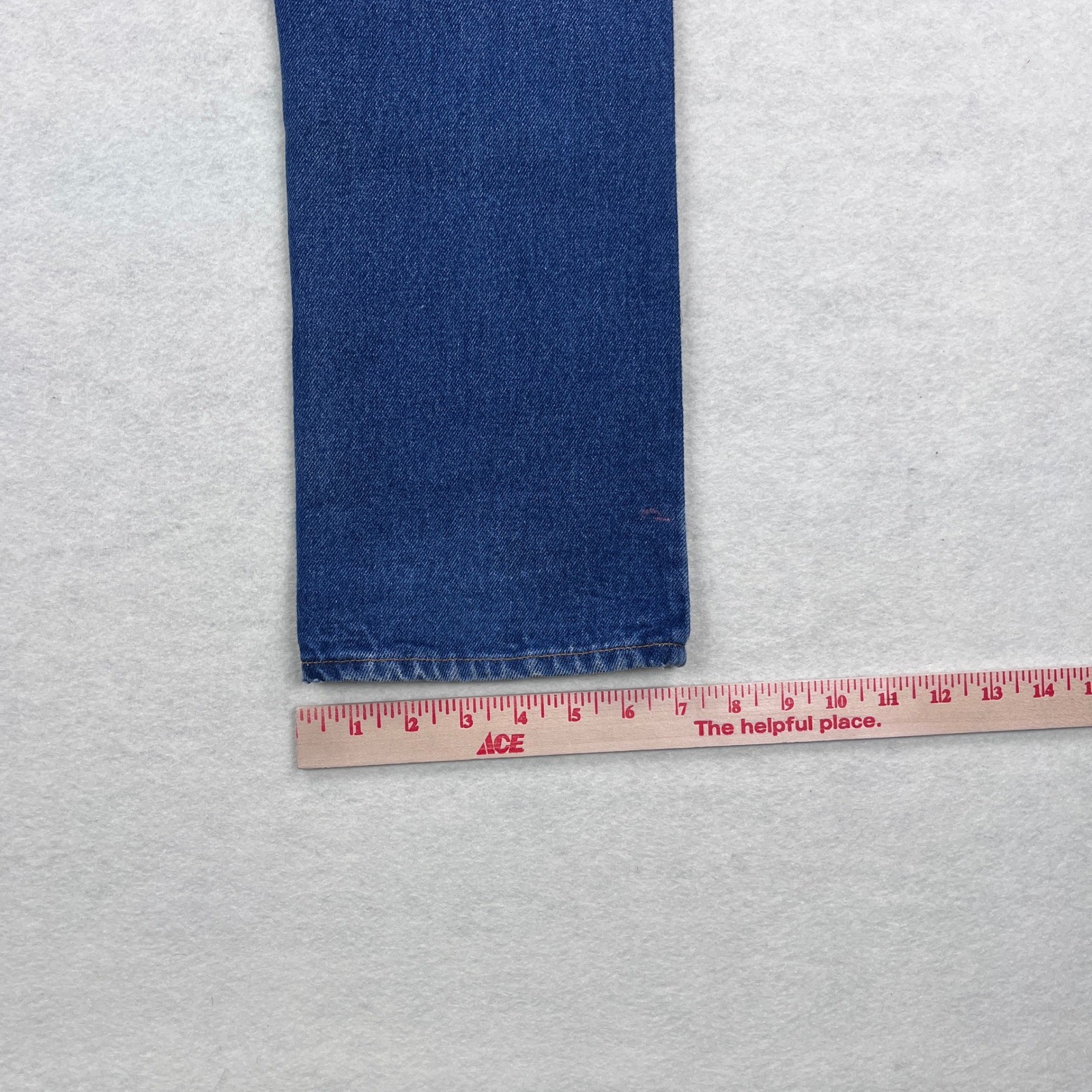Vintage Levis White Patch Orange Tab Jeans Womens 26 High Rise Straight Scovill
