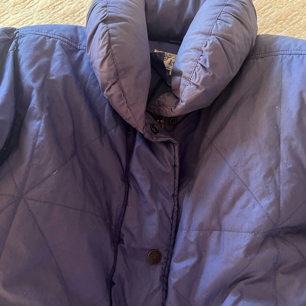 J. Gallery Periwinkle Puffy Down Coat