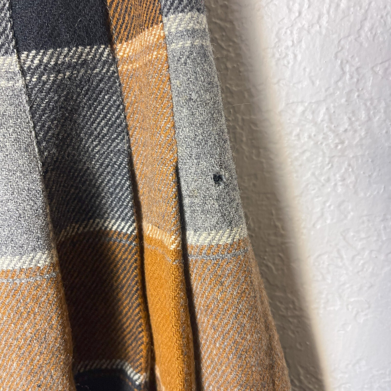 Vintage 70’s Miss Pat California Pleated Wool Plaid Skirt