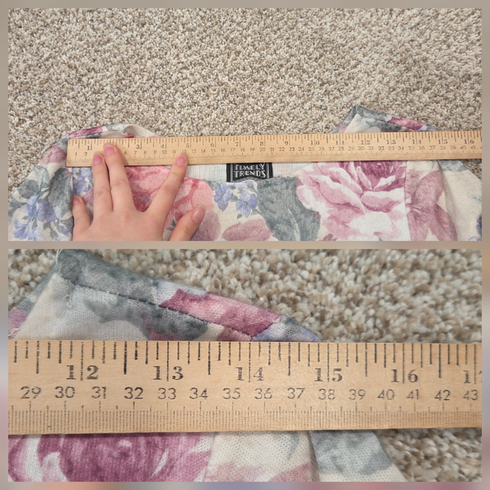 Vtg TIMELY TRENDS Cottagecore Tea Party Dress 80s Floral Festival Midi 9/10 NEW