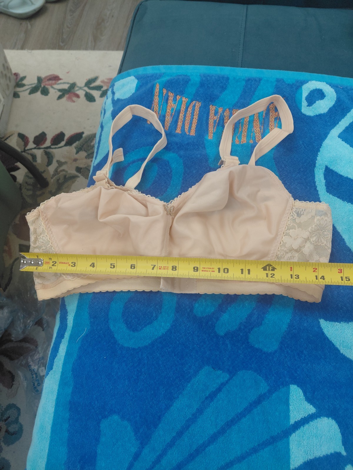 Vintage Lady Cameo Lingerie Bra Size 36E