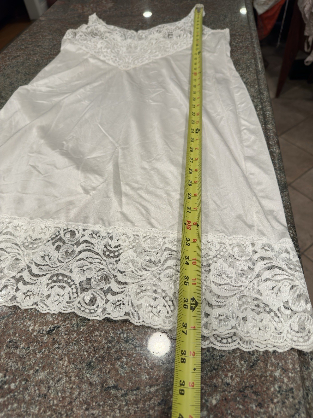 VTG Vanity Fair Ivory Nightgown Slip Women’s 38-24Lingerie fairy cottagecore